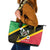 St Kitts and Nevis Christmas Leather Tote Bag 869 Proud With Map - Wonder Print Shop