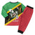 St Kitts and Nevis Christmas Pajama Set 869 Proud With Map - Wonder Print Shop