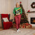 St Kitts and Nevis Christmas Pajama Set 869 Proud With Map - Wonder Print Shop