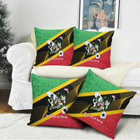 St Kitts and Nevis Christmas Pillow Cover 869 Proud With Map - Wonder Print Shop