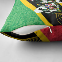 St Kitts and Nevis Christmas Pillow Cover 869 Proud With Map - Wonder Print Shop