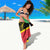 St Kitts and Nevis Christmas Sarong 869 Proud With Map - Wonder Print Shop