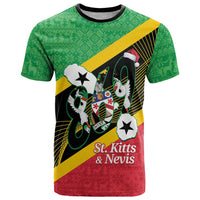 St Kitts and Nevis Christmas T Shirt 869 Proud With Map - Wonder Print Shop