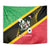 St Kitts and Nevis Christmas Tapestry 869 Proud With Map - Wonder Print Shop