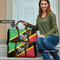 St Kitts and Nevis Christmas Travel Bag 869 Proud With Map - Wonder Print Shop