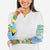 Personalized Saint Lucia Christmas Arm Sleeves Chill Macaw Parrot Caribbean Tropical Style - Wonder Print Shop