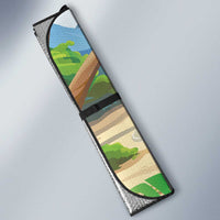 Saint Lucia Christmas Auto Sun Shade Chill Macaw Parrot Caribbean Tropical Style - Wonder Print Shop