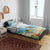 Saint Lucia Christmas Bedding Set Chill Macaw Parrot Caribbean Tropical Style - Wonder Print Shop