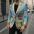 Personalized Saint Lucia Christmas Blazer Chill Macaw Parrot Caribbean Tropical Style - Wonder Print Shop