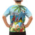 Personalized Saint Lucia Christmas Family Matching Mermaid Dress and Hawaiian Shirt Chill Macaw Parrot Caribbean Tropical Style - Wonder Print Shop