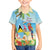 Personalized Saint Lucia Christmas Family Matching Off The Shoulder Long Sleeve Dress and Hawaiian Shirt Chill Macaw Parrot Caribbean Tropical Style - Wonder Print Shop