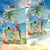 Saint Lucia Christmas Garden Flag Chill Macaw Parrot Caribbean Tropical Style - Wonder Print Shop