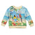 Personalized Saint Lucia Christmas Kid Ugly Christmas Sweater Chill Macaw Parrot Caribbean Tropical Style - Wonder Print Shop