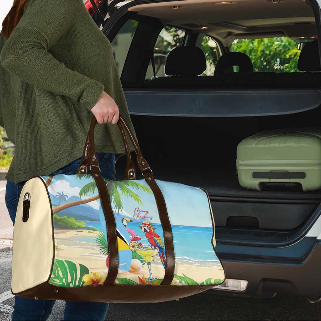 Saint Lucia Christmas Travel Bag Chill Macaw Parrot Caribbean Tropical Style - Wonder Print Shop