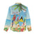 Personalized Saint Lucia Christmas Women Casual Shirt Chill Macaw Parrot Caribbean Tropical Style - Wonder Print Shop