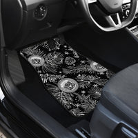 Hawaii Christmas Car Mats Tropical Style With Coat Of Arms - Wonder Print Shop