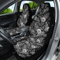 Hawaii Christmas Car Seat Cover Tropical Style With Coat Of Arms - Wonder Print Shop