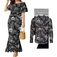 hawaii-christmas-couples-matching-mermaid-dress-and-long-sleeve-button-shirt-tropical-style-with-coat-of-arms