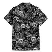 Hawaii Christmas Family Matching Mermaid Dress and Hawaiian Shirt Tropical Style With Coat Of Arms - Wonder Print Shop