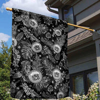 Hawaii Christmas Garden Flag Tropical Style With Coat Of Arms - Wonder Print Shop