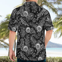Hawaii Christmas Hawaiian Shirt Tropical Style With Coat Of Arms - Wonder Print Shop