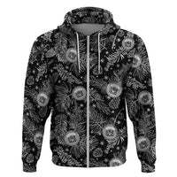 Hawaii Christmas Hoodie Tropical Style With Coat Of Arms - Wonder Print Shop