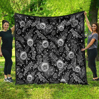 Hawaii Christmas Quilt Tropical Style With Coat Of Arms - Wonder Print Shop