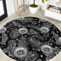 hawaii-christmas-round-carpet-tropical-style-with-coat-of-arms