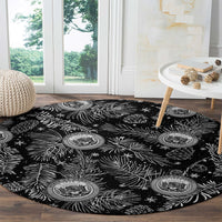 hawaii-christmas-round-carpet-tropical-style-with-coat-of-arms
