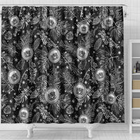 hawaii-christmas-shower-curtain-tropical-style-with-coat-of-arms