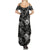 Hawaii Christmas Summer Maxi Dress Tropical Style With Coat Of Arms - Wonder Print Shop