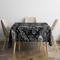 Hawaii Christmas Tablecloth Tropical Style With Coat Of Arms - Wonder Print Shop