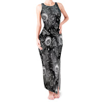 Hawaii Christmas Tank Maxi Dress Tropical Style With Coat Of Arms - Wonder Print Shop