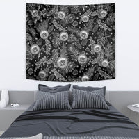 Hawaii Christmas Tapestry Tropical Style With Coat Of Arms - Wonder Print Shop