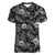 Hawaii Christmas Women V Neck T Shirt Tropical Style With Coat Of Arms - Wonder Print Shop