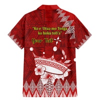 Personalised Tonga King Tupou I Day Family Matching Mermaid Dress and Hawaiian Shirt Tongan Ngatu Pattern With Crown - Wonder Print Shop