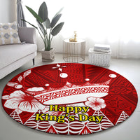 personalised-tonga-king-tupou-i-day-round-carpet-tongan-ngatu-pattern-with-crown