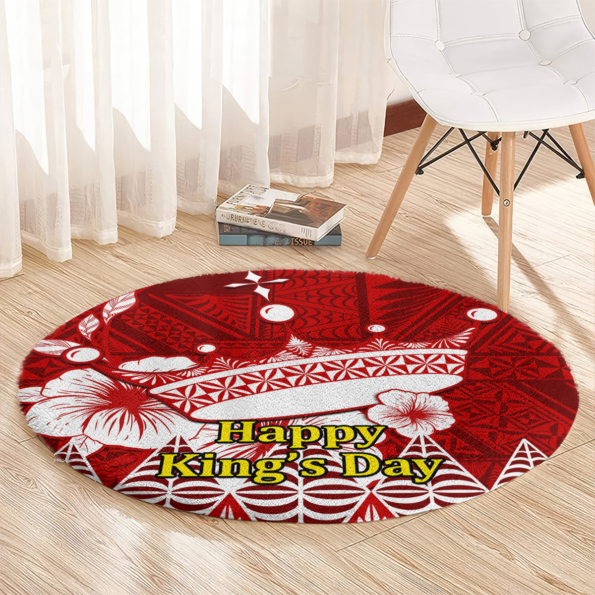 personalised-tonga-king-tupou-i-day-round-carpet-tongan-ngatu-pattern-with-crown