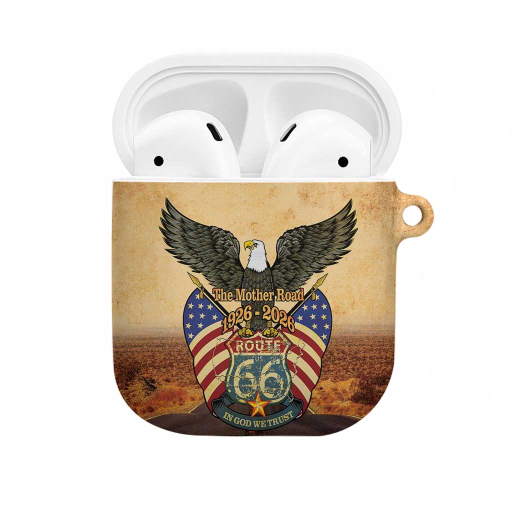 Route 66 Highway United States AirPods Case Mother Road Happy 100th Anniversary Proud - Wonder Print Shop