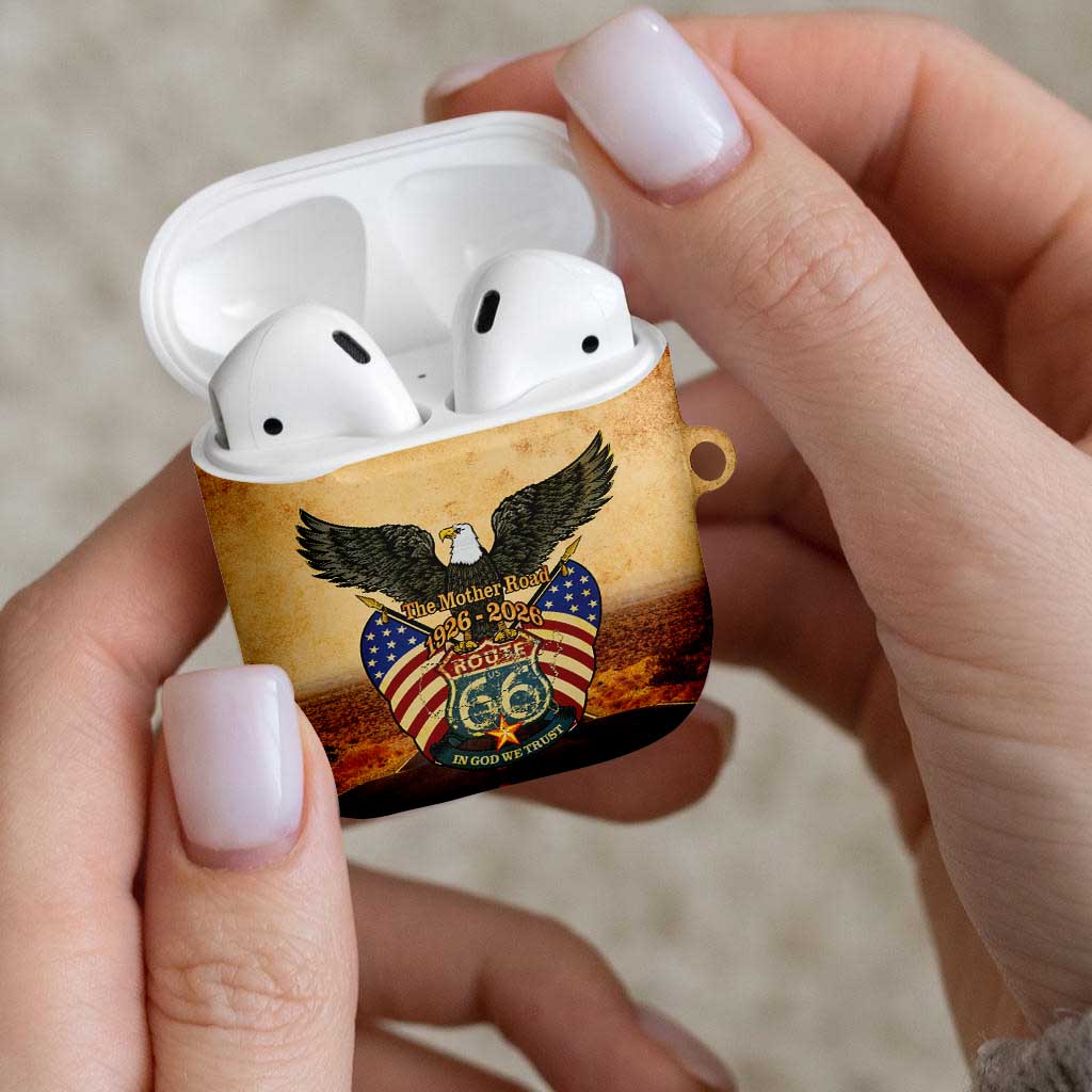Route 66 Highway United States AirPods Case Mother Road Happy 100th Anniversary Proud - Wonder Print Shop