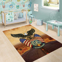 Route 66 Highway United States Area Rug Mother Road Happy 100th Anniversary Proud - Wonder Print Shop