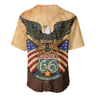 Route 66 Highway United States Baseball Jersey Mother Road Happy 100th Anniversary Proud - Wonder Print Shop