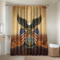 Route 66 Highway United States Bathroom Set Mother Road Happy 100th Anniversary Proud - Wonder Print Shop