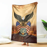 Route 66 Highway United States Blanket Mother Road Happy 100th Anniversary Proud - Wonder Print Shop