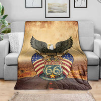 Route 66 Highway United States Blanket Mother Road Happy 100th Anniversary Proud - Wonder Print Shop