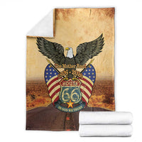 Route 66 Highway United States Blanket Mother Road Happy 100th Anniversary Proud - Wonder Print Shop