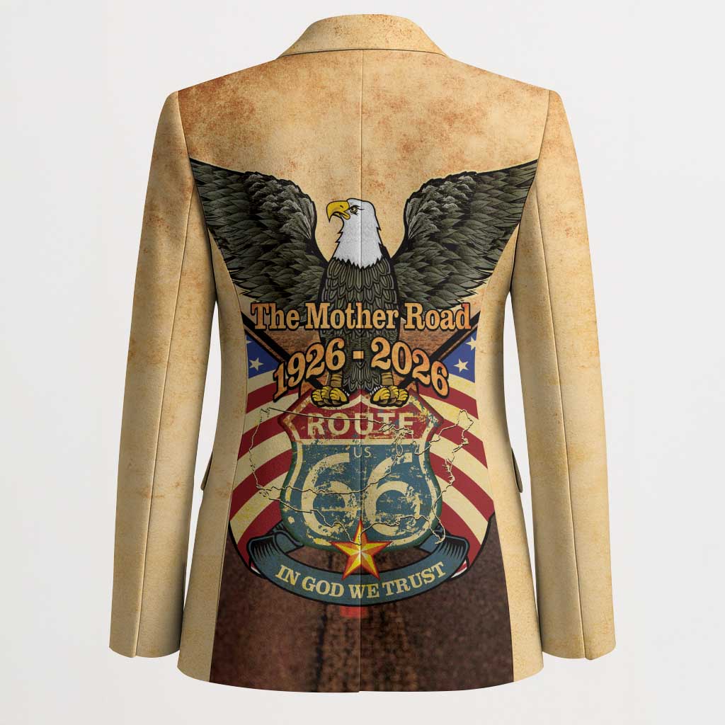Route 66 Highway United States Blazer Mother Road Happy 100th Anniversary Proud - Wonder Print Shop