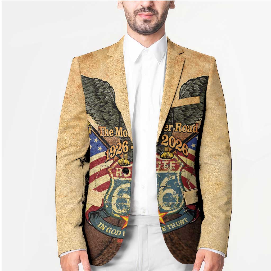 Route 66 Highway United States Blazer Mother Road Happy 100th Anniversary Proud - Wonder Print Shop