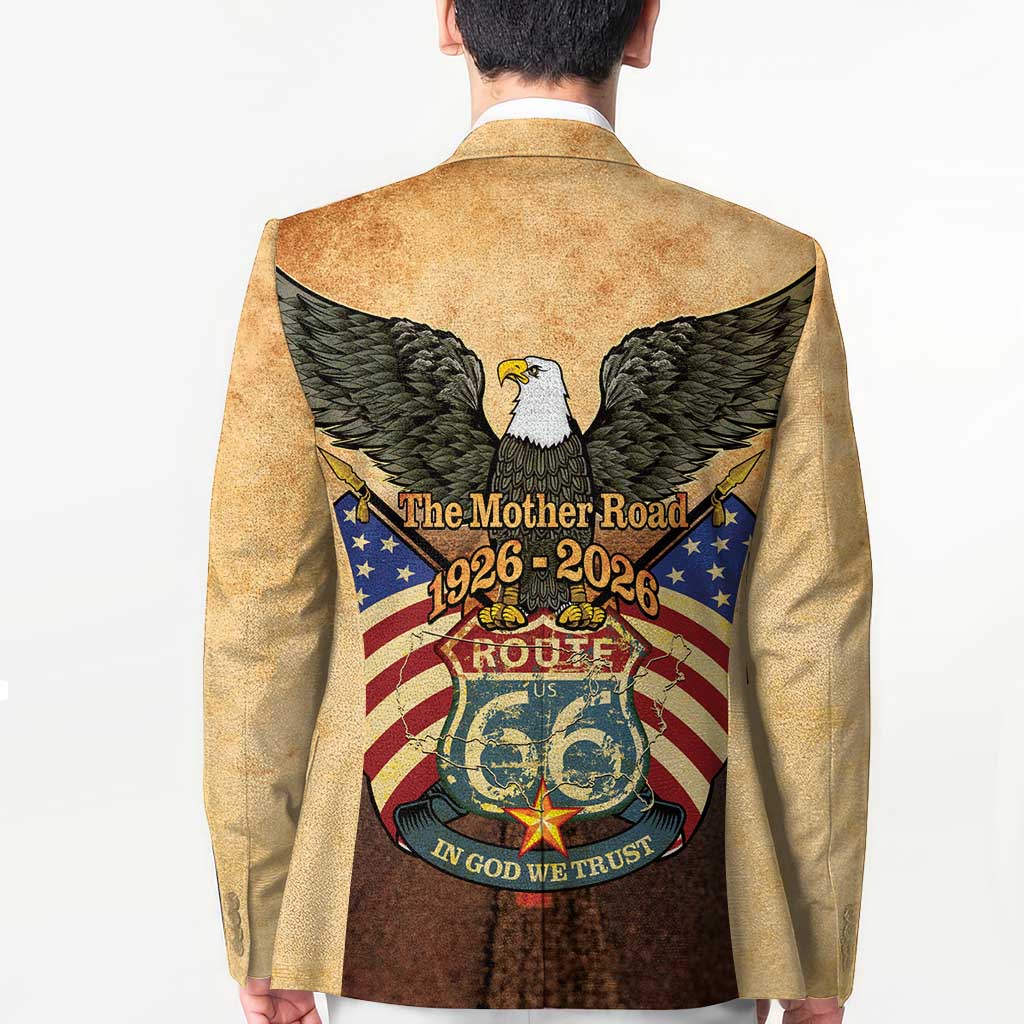 Route 66 Highway United States Blazer Mother Road Happy 100th Anniversary Proud - Wonder Print Shop