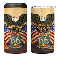 Route 66 Highway United States 4 in 1 Can Cooler Tumbler Mother Road Happy 100th Anniversary Proud - Wonder Print Shop